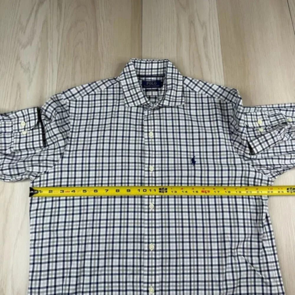 Polo Ralph Lauren Classic Fit Performance Flannel Shirts Mens M Medium Set Of 2 - Picture 15 of 16
